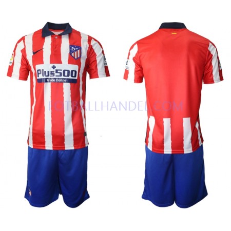 Barn Fotballdrakter Atlético Madrid Hjemme 2020-21 Kortermet